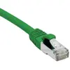 Image de Cordon Rj45 Catégorie 5e F/utp Snagless Vert - 1 M