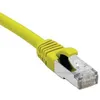 Image de Cordon Rj45 Catégorie 5e F/utp Snagless Jaune - 10 M