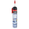 Image de sader gachette mastic silicone etanchéité bain et cuisine facile a lisser - translucide - 200ml