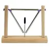 Image de Triangle suspendu sur socle bois