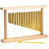 Image de Chimes de table, avec support en bois + 1 mailloche - Fuzeau