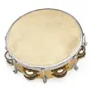 Image de Percussions enfants FUZEAU TAMBOURIN PEAU NATURELLE - 20 CM + CYMBALETTES Tambourins - Tambours - Bongos