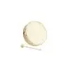 Image de Percussions enfants FUZEAU TAMBOURIN PEAU NATURELLE - 15 CM Tambourins - Tambours - Bongos