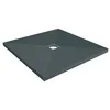 Image de Receveur à carreler 900 x 900 x 40 mm PANODUR CLASSIC trou central  LAZER 340100