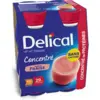 Image de Delical Concentré Boisson HP/HC Sans Lactose Saveur Fraise 4 x 200 ml