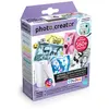 Image de Canal Toys Instant Camera Refill Kit 8x Foto-Papier + Sticker (10 pcs), Papier photo, Bleu, Blanc, Pink, Jaune, Rose