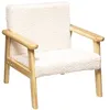 Image de Fauteuil enfant Basile moumoute écru Atmosphera