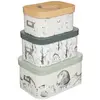 Image de Atmosphera, Boîte de rangement, Boîtes Décoratives avec Couvercles (25.50 cm, 3x)
