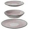 Image de Secret de Gourmet - Service vaisselle 18 pièces LUNIS - Rouge - Lunis
