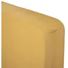 Image de Atmosphera - Drap Housse bonnet 30 cm 100% Lin Tropiques 140x190 cm - Jaune Ocre - Tropiques