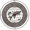 Image de Horloge métal monde Isac D68 Atmosphera