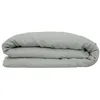 Image de Atmosphera - Housse de couette 2 places 100% lin - 260x240cm - Vert Céladon