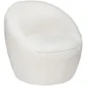 Image de Fauteuil bouclette Romi blanc Atmosphera