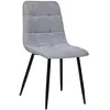 Image de Atmosphera, Chaises, DINING CHAIR SIRAC GREY 45X55X84