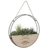 Image de Atmosphera Créateur d'intérieur - Décoration Murale à Suspendre "Plante" 44cm Naturel
