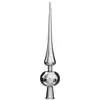Image de Atmosphera Créateur d'intérieur - Cimier 1 Boule pour Sapin "Maison" 28cm Argent