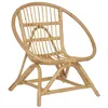 Image de Atmosphera for Kids - Fauteuil Design en Rotin "Léo" 58cm Naturel
