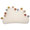 Image de Atmosphera for Kids - Coussin Enfant Pompons Nuage 30x50cm Ivoire