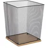 Image de FIVE Simply Smart - Corbeille de Bureau en Métal "Havi" 32cm Noir