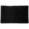 Image de FIVE Simply Smart - Tapis Salle de Bain "Tissé Épais" 50x75cm Noir Khôl