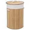 Image de FIVE Simply Smart - Panier à Linge Rond "Bambou" 48L Naturel