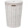 Image de FIVE Simply Smart - Panier à Linge Rond "Costa" 40L Blanc