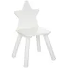 Image de Atmosphera, Chaises + table pour enfant, white star softness chaise, blanc (Chaise haute)
