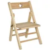 Image de Chaise enfant pliante en bois coloris naturel Atmosphera