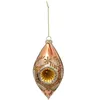 Image de Atmosphera Créateur d'intérieur - Boule de Noël Goutte "Vintage" 8cm Or