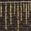 Image de Fééric Lights and Christmas - Rideau Lumineux Led "80 Tombées" 10m Blanc Chaud