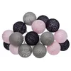 Image de Atmosphera Créateur d'intérieur - Guirlande Led 16 Boules "Pinky" 255cm Multicolore