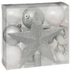 Image de Atmosphera Créateur d'intérieur - Kit 18 Pièces Déco "Noël" 21cm Argent