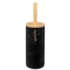 Image de FIVE Simply Smart - Brosse WC en Bambou "Léa" 37cm Noir