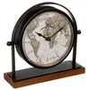Image de Atmosphera Créateur d'intérieur - Horloge à Poser Vintage "Flavia" 21cm Noir