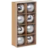 Image de Atmosphera, Décorations de sapin de Noël, Komplet srebrnych bombek, Ø 8 cm (8x)