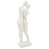Image de Atmosphera Créateur d'intérieur - Statuette Déco Couple "Rivi" 33cm Blanc