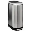 Image de Poubelle de Cuisine FIVE Simply Smart Fine "Ariane" 30L Argent