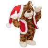 Image de Fééric Lights and Christmas - Statuette de Noël Animée "Ours Fun" 31cm Marron