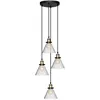 Image de Atmosphera Créateur d'intérieur - Lampe Suspension 4 Têtes "Alak" 80cm Noir
