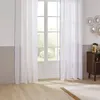 Image de Atmosphera Créateur d'intérieur - Rideau à  illets "Linah" 130x260cm Blanc