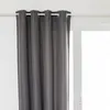 Image de Atmosphera Créateur d'intérieur - Rideau Occultant à  illets "Malo" 140x260cm Gris