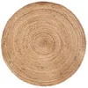Image de Atmosphera Créateur d'intérieur - Tapis Rond Déco en Jute "Minalima" 80cm Beige