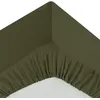 Image de Atmosphera Créateur d'intérieur - Drap Housse "Intérieur" 140x190cm Kaki