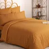 Image de Atmosphera Créateur d'intérieur - Housse de Couette "Intérieur" 240x220cm Jaune Cumin