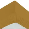 Image de Atmosphera Créateur d'intérieur - Drap Housse 1 Personne "Percale" 90x190cm Mordoré