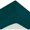 Image de Atmosphera Créateur d'intérieur - Drap Housse 2 Personnes Percale 140x190cm Bleu Egéen