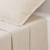 Image de Atmosphera Créateur d'intérieur - Drap Plat 1 Personne "Percale" 180x290cm Beige Lin