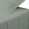 Image de Atmosphera Créateur d'intérieur - Drap Plat 1 Personne Percale 180x290cm Vert Tilleul