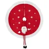 Image de Atmosphera Créateur d'intérieur - Tapis de Sapin Déco "Père Noël" 90cm Rouge
