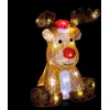 Image de Renne de Noël lumineux H30 cm extérieur